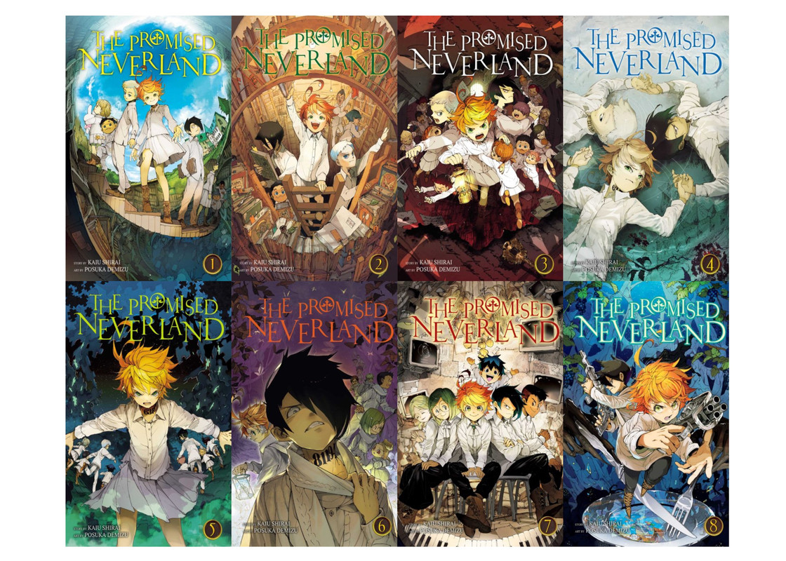 MANGA Promised Neverland 1-8 TP by Kaiu Shirai: New | Lakeside Books