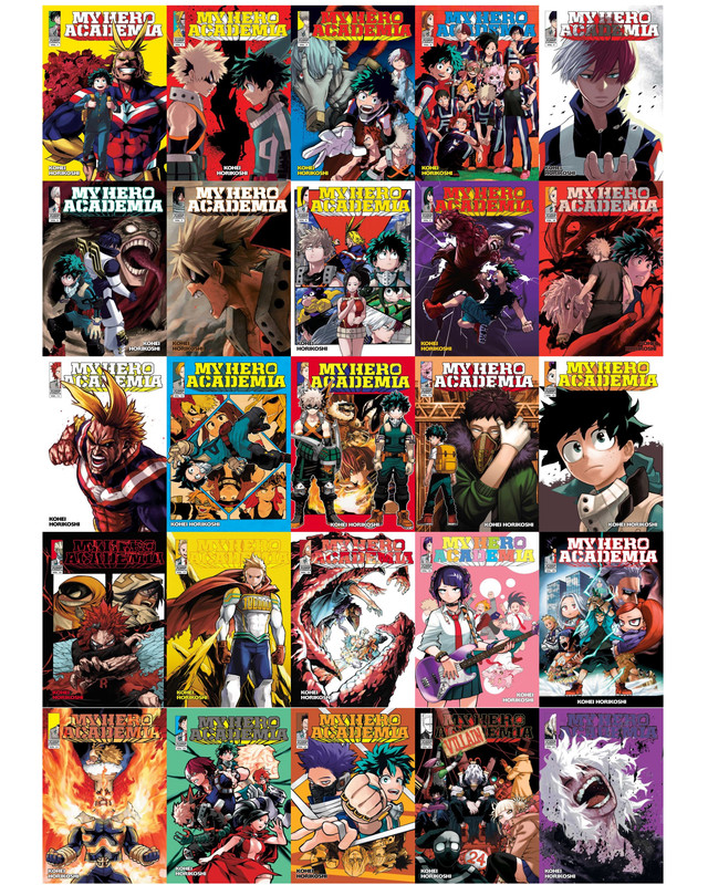 MANGA My Hero Academia 1-25 TP