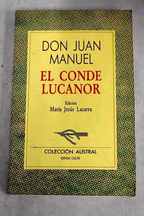 El conde Lucanor - Don Juan Manuel