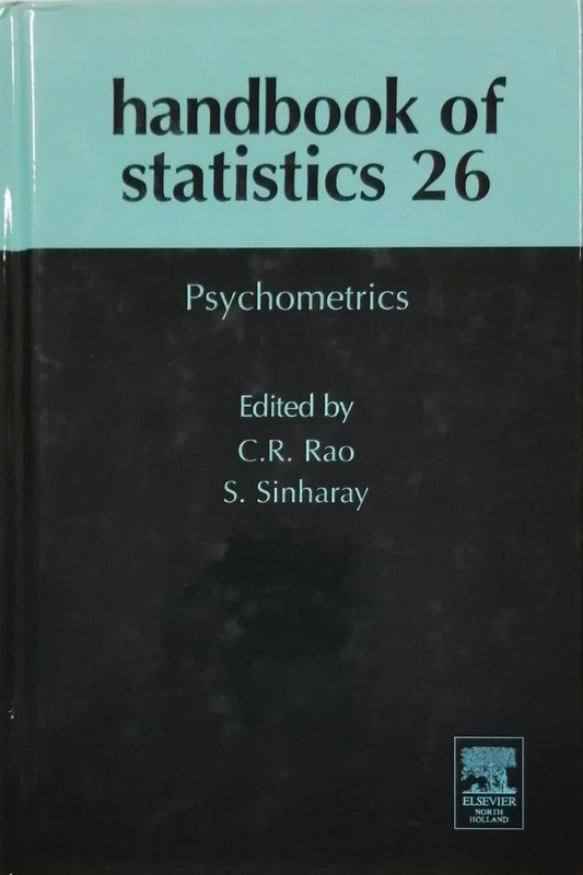 Handbook of Statistics, Vol.26: Psychometrics - Rao,C.R.