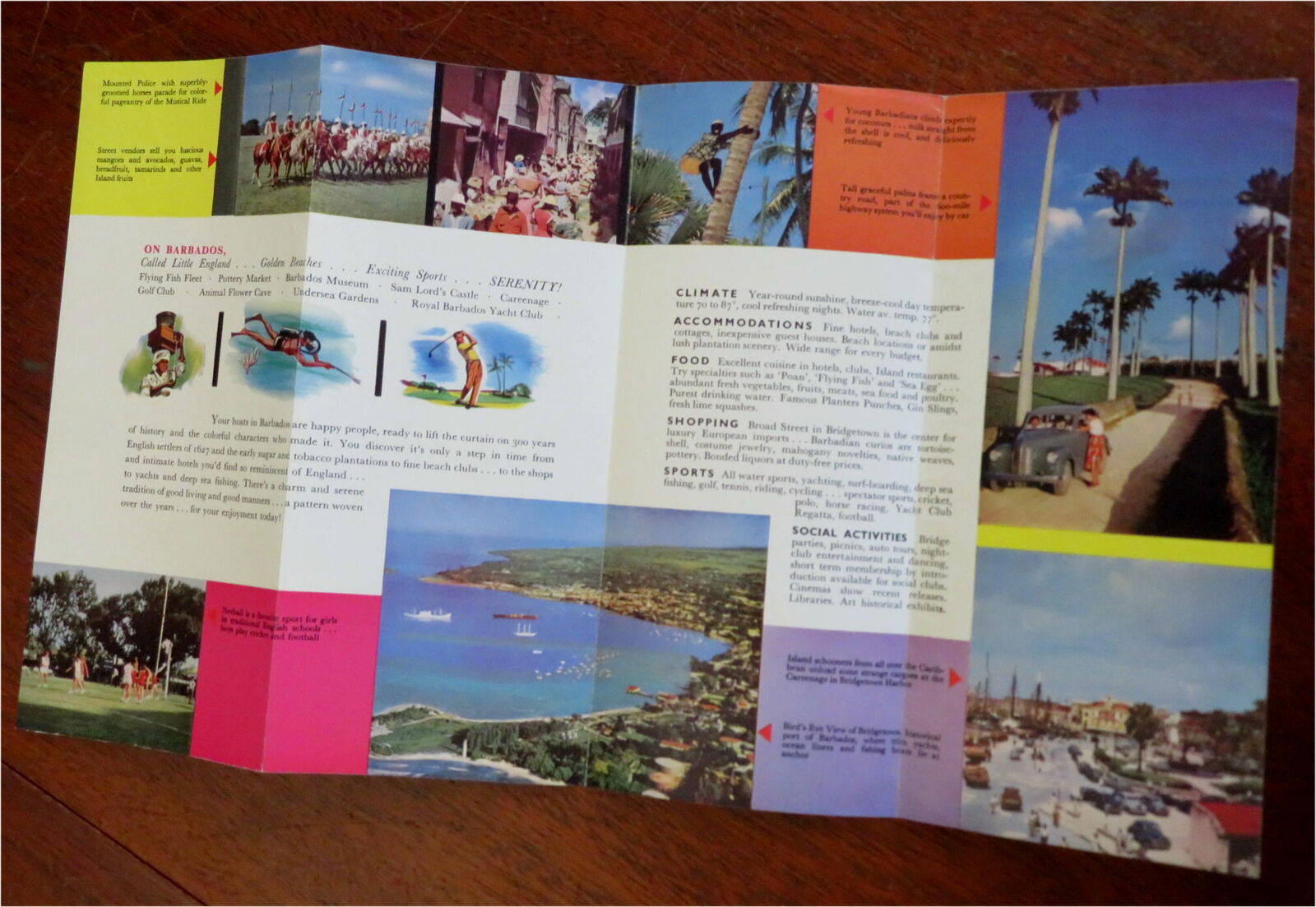 barbados travel brochures