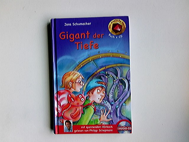 Gigant der Tiefe - mit Hörbuch (1 CD) (Der magische Stein) - Jens Schumacher