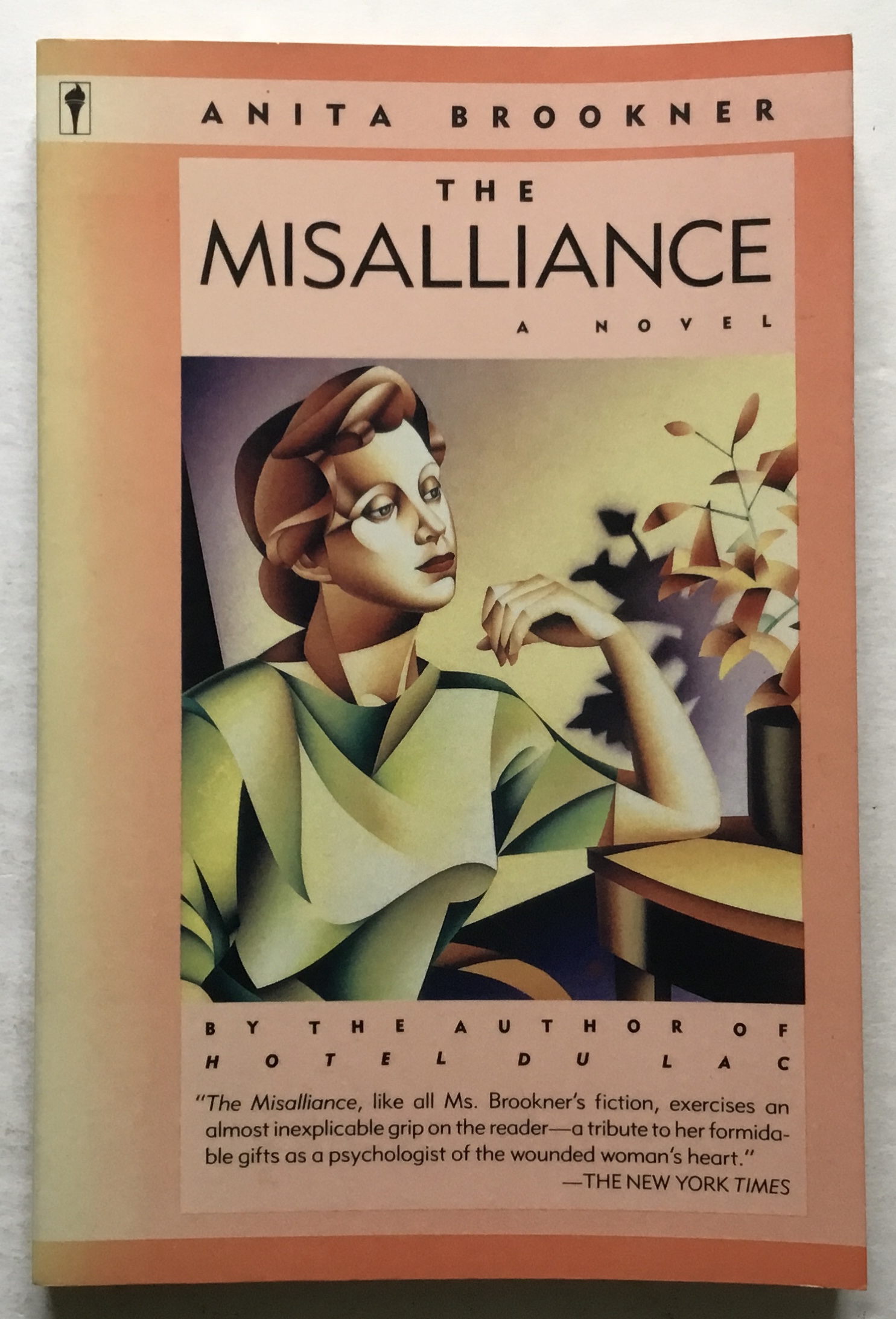 The Misalliance. A Novel. - Anita Brookner.