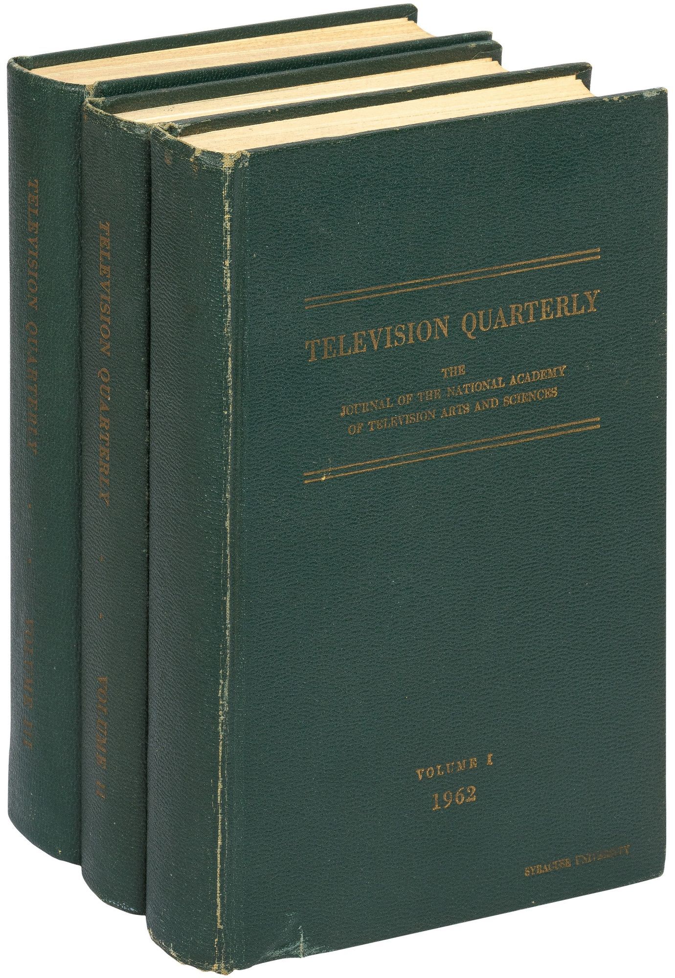 Television Quarterly The Journal of the National Academy of Television