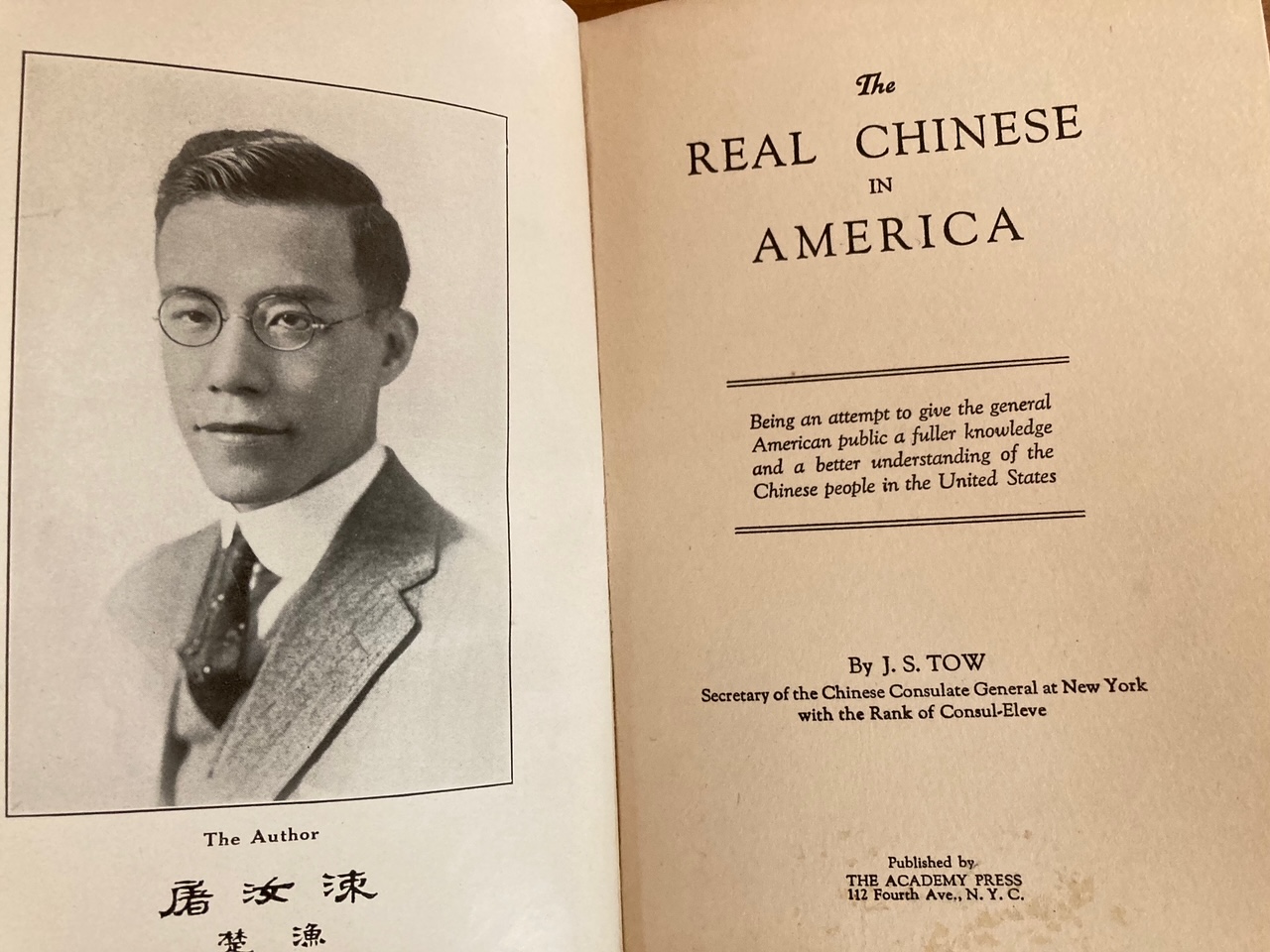 THE REAL CHINESE IN AMERICA; BEING AN ...