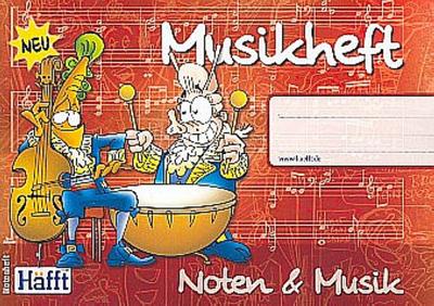 Musik-Häfft (DIN A5 quer) : Noten & Musik. Häfft - Andy & Stefan