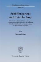 SchÃ¶ffengericht und Trial by Jury - Lieber, Norman