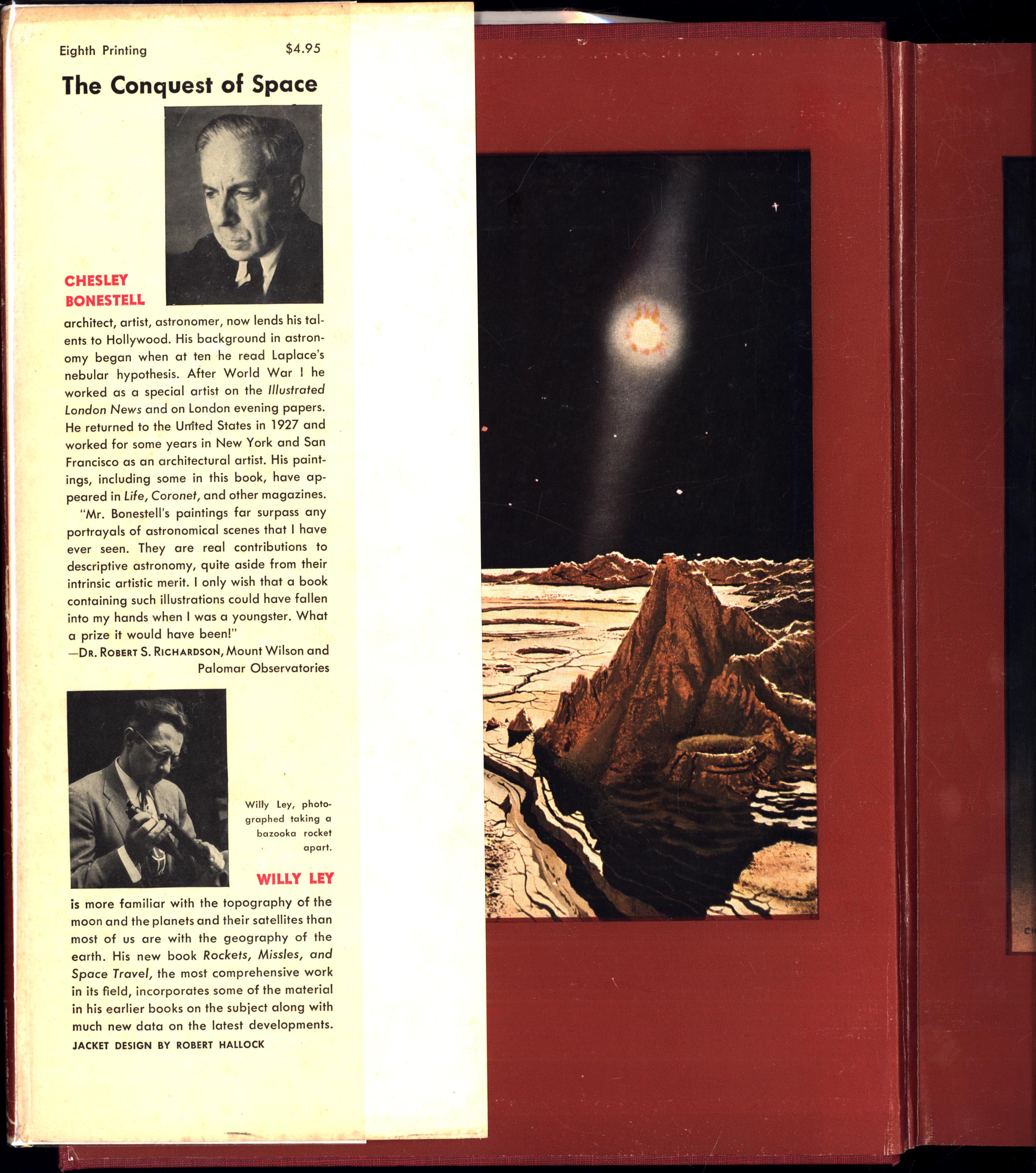 The Conquest of Space by Ley, Willy: Very Good Hardcover The Conquest of Space by Ley, Willy: Very Good Hardcover