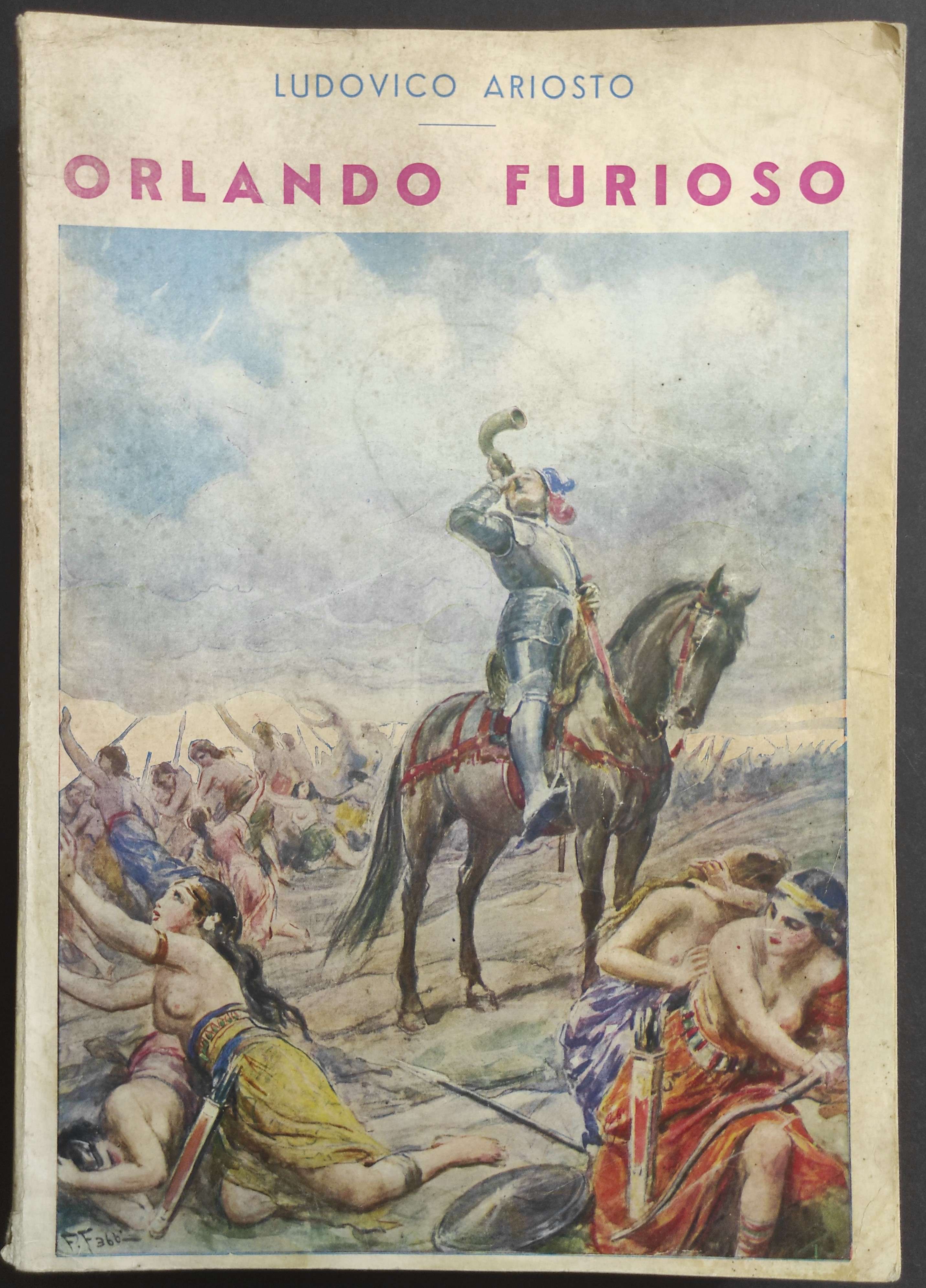 L'Orlando Furioso - L. Ariosto - Ed. G. Nerbini - 1962