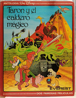 Tarón y el caldero mágico ; Lamberto el león cobarde de Disney, Walt: Bueno  Cartoné (1990) 2ª ed.