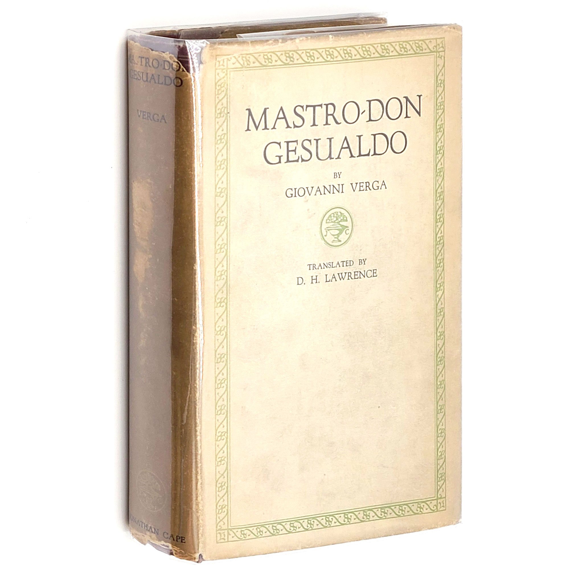 Mastro-don Gesualdo - Giovanni Verga. Translated by D. H. Lawrence.