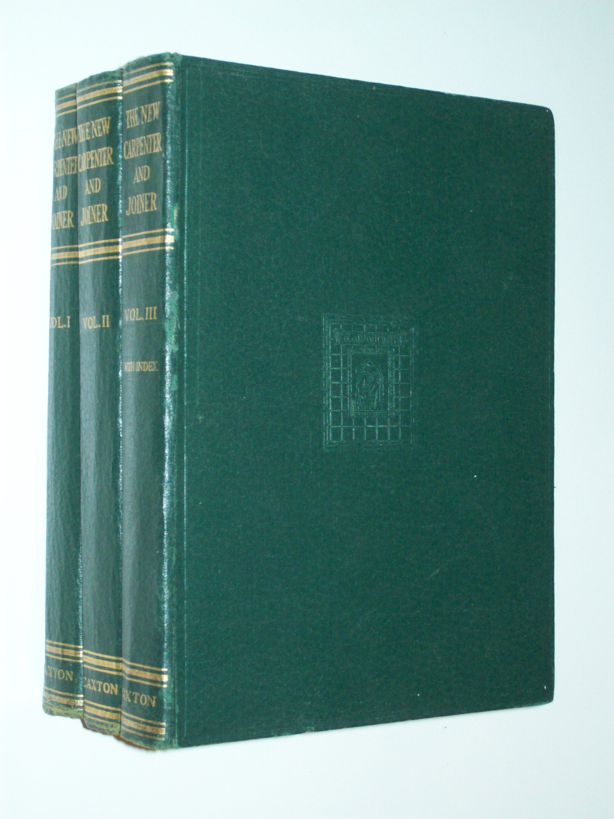 The New Carpenter and Joiner: With special sections on The Use of the Steel Square (complete 3-volume set) R. V. Boughton and Harold Ryder [Very Good