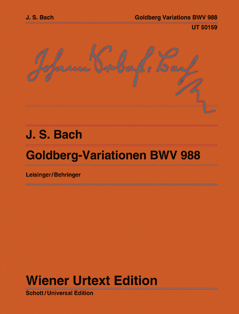 Goldberg-Variationen (KlavierÃ¼bung IV) - Bach, Johann Sebastian