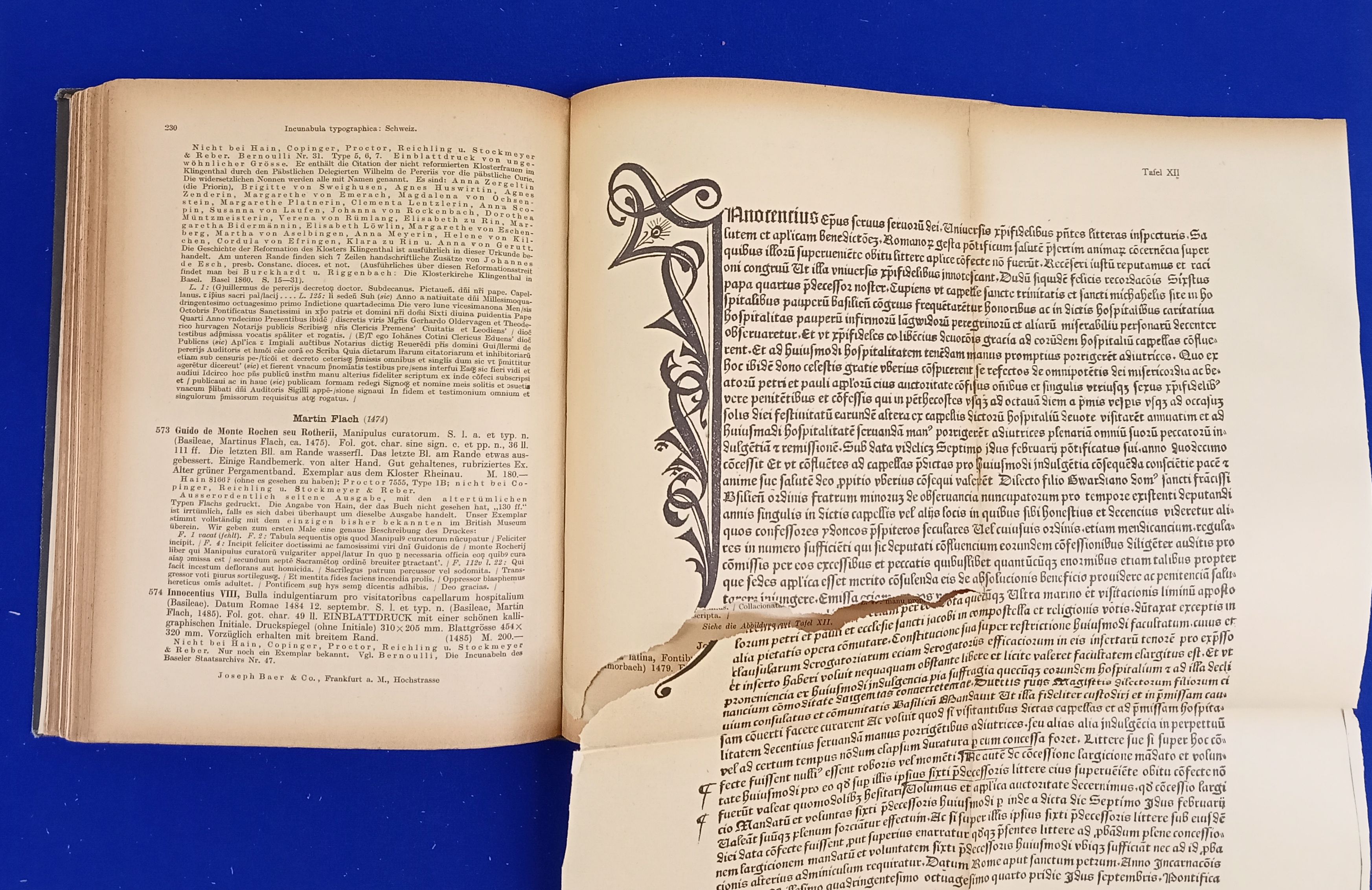 Incunabula xylographica et typographica 1455-1500 Incunabula xylographica et typographica 1455-1500