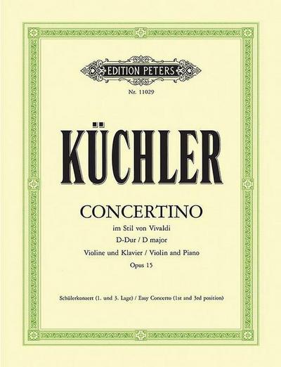 Concertino D-Dur op. 15 - Ferdinand Küchler