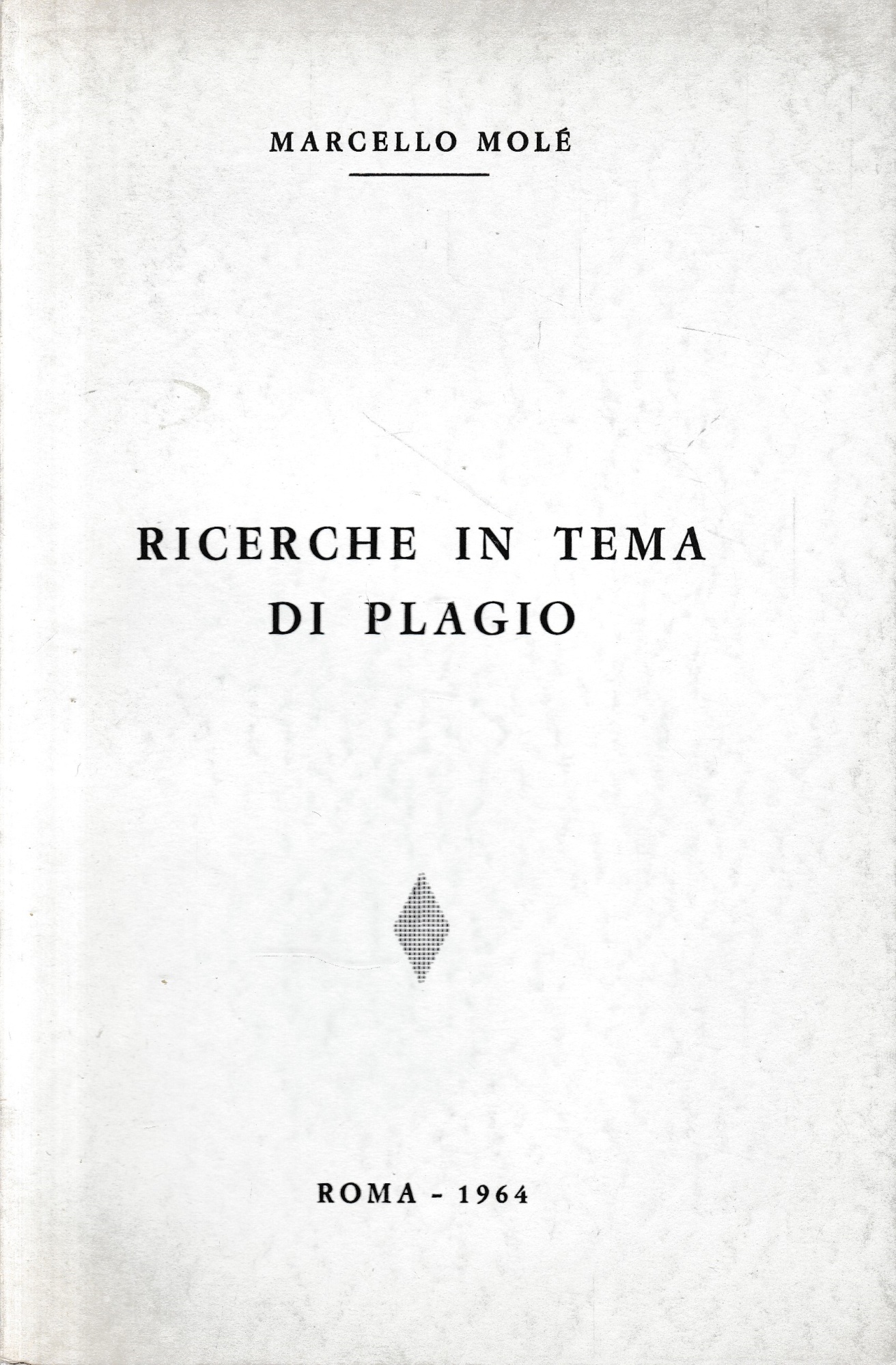 Abebooks Ricerche in tema di plagio (estratto)