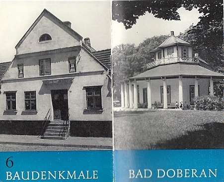 Bad Doberan. Baudenkmale Nummer 6. von Baier, Gerd Gut 8°. ill