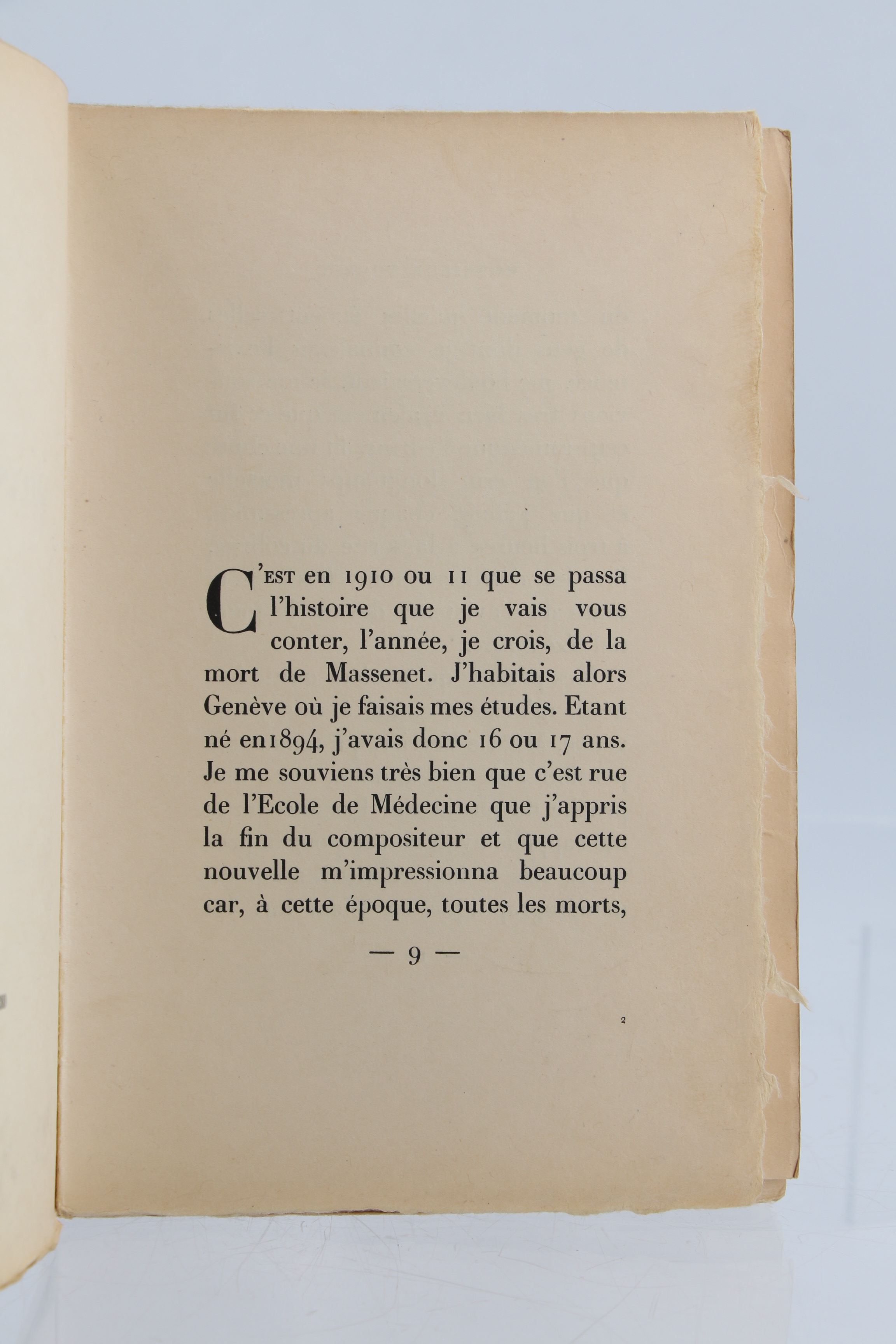 Monsieur Thorpe by BOVE Emmanuel: couverture souple (1930) | Librairie ...