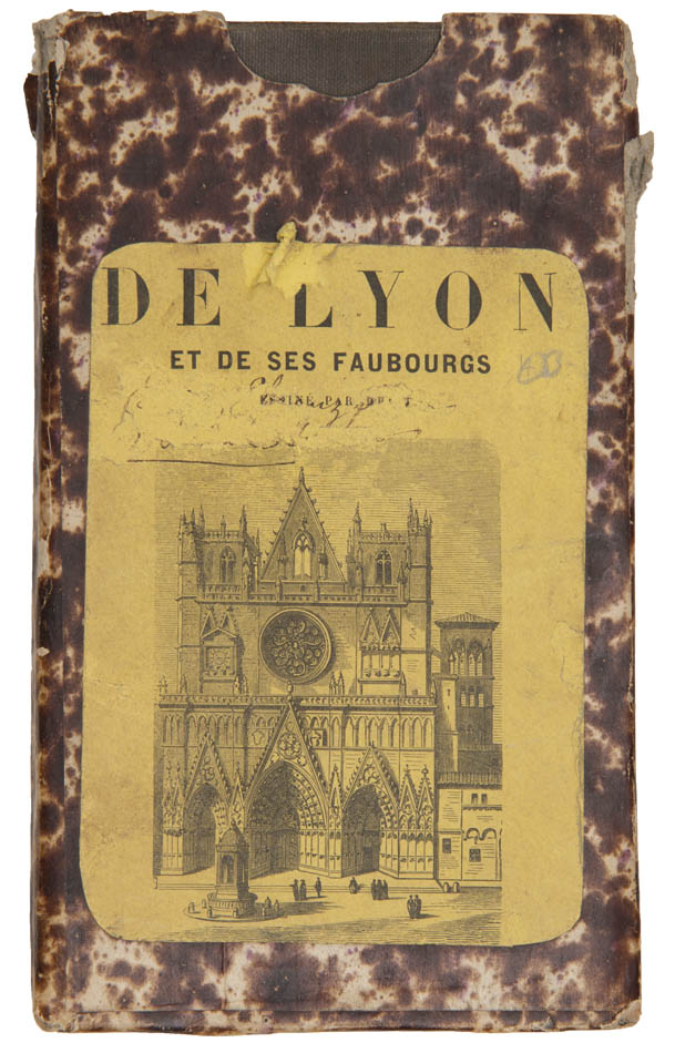 Nouveau Plan Illustré de la Ville de Lyon et de ses Faubourgs. by [LYON ...
