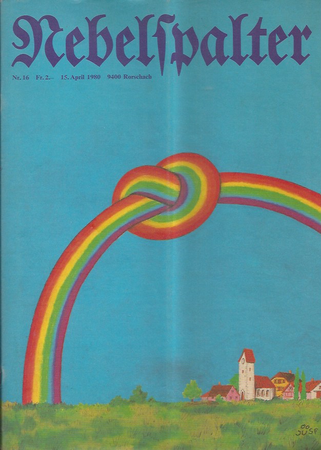 Nebelspalter Schweizerisch HumoristischSatirische Wochenschrift von