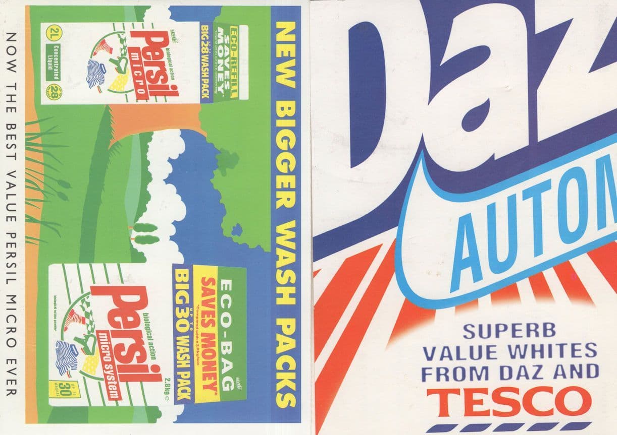 Daz biological sale washing powder