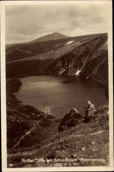 Ansichtskarte / Postkarte Karpacz Krummhübel Riesengebirge Schlesien
