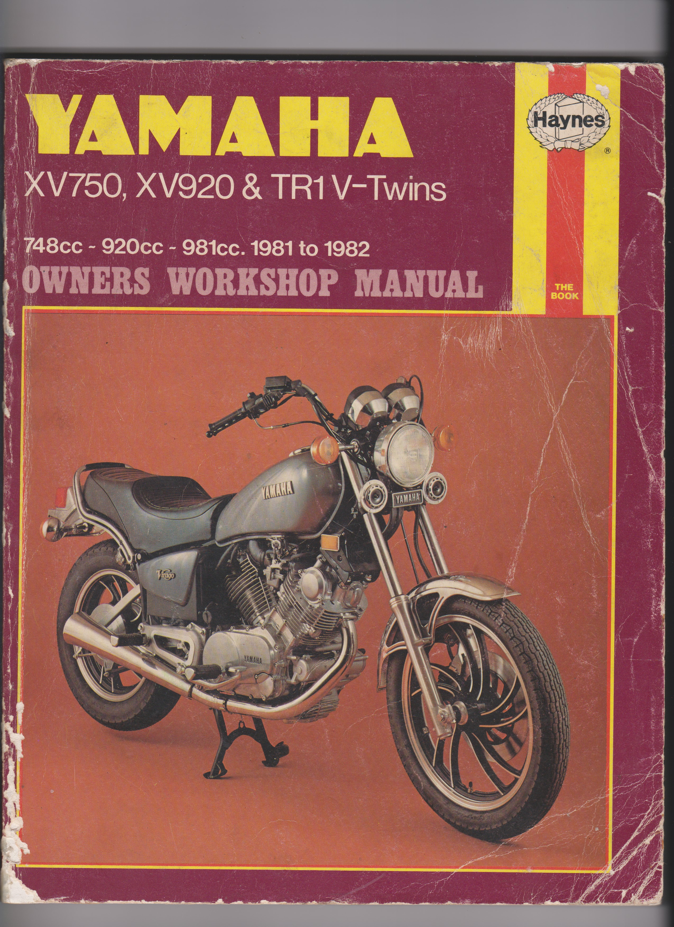 Yamaha XV750, XV920, and TR1 V-Twins 1981 to 1982 - Rogers, Chris