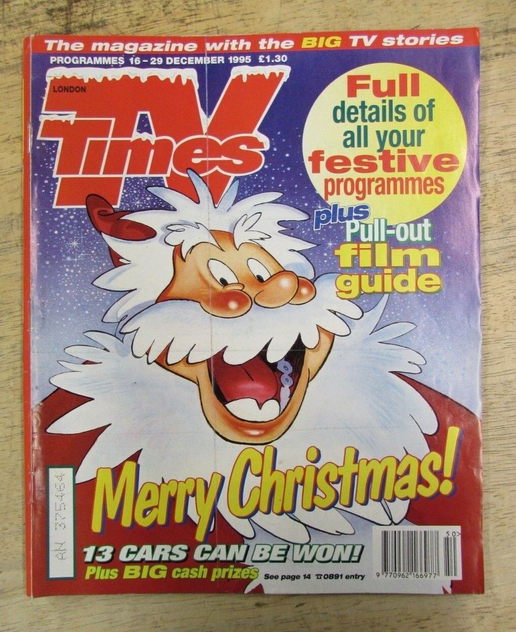 TV TIMES CHRISTMAS TV GUIDE 20 DEC 1997 2 JAN 1998 (1997) Magazine