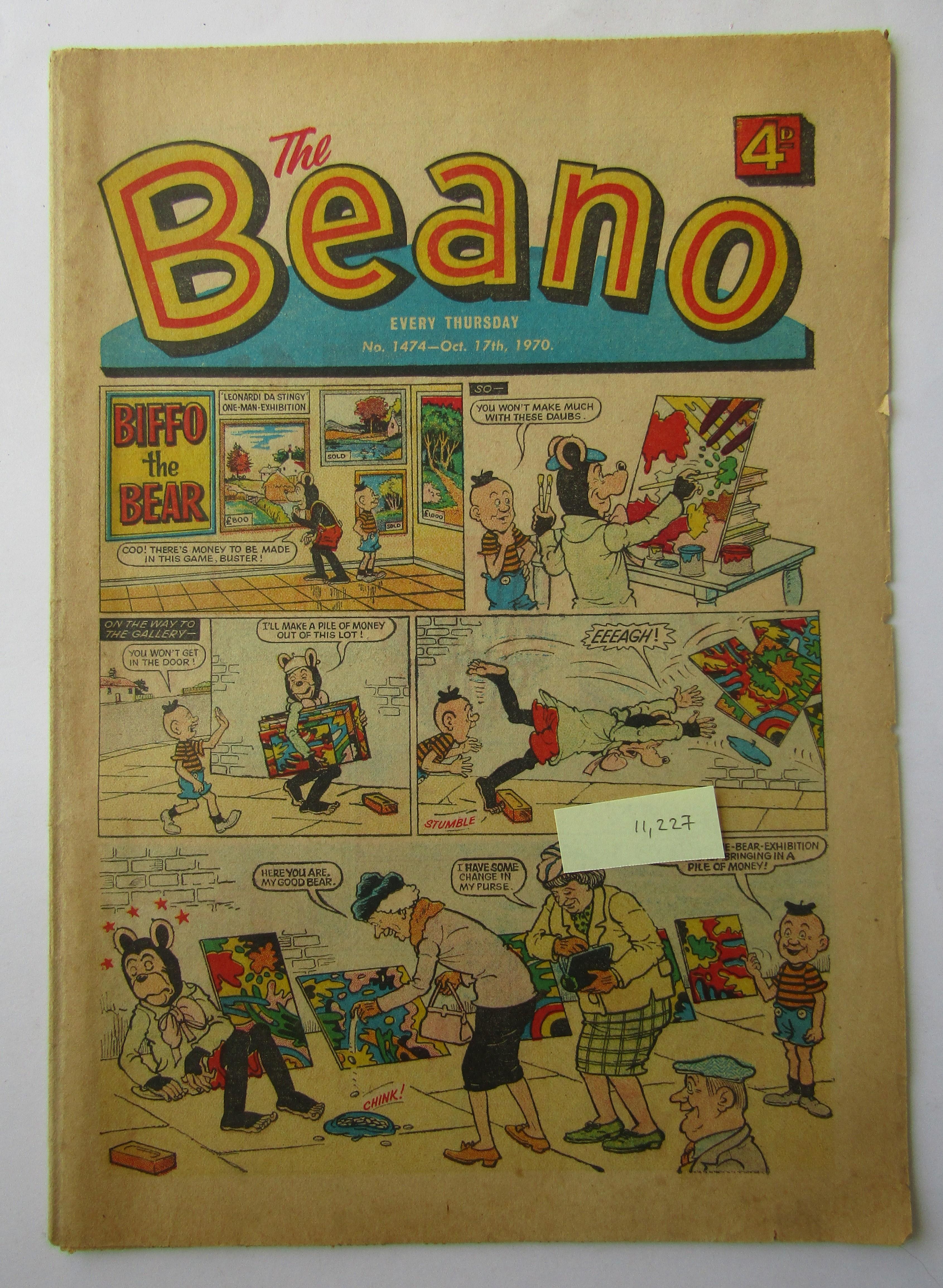 The Beano No. 1474, 17th October 1970: (1970) Comic | Waimakariri