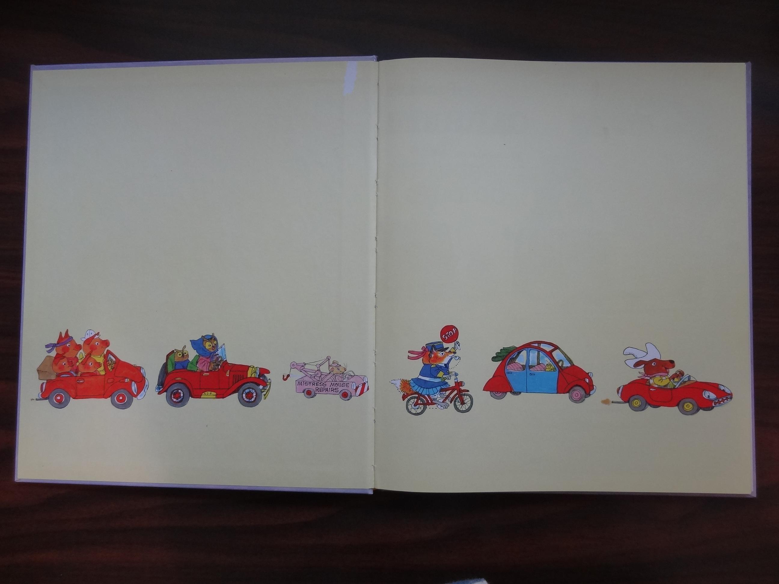 Richard Scarry's Cars and Trucks and Things That Go *SIGNED (A Golden