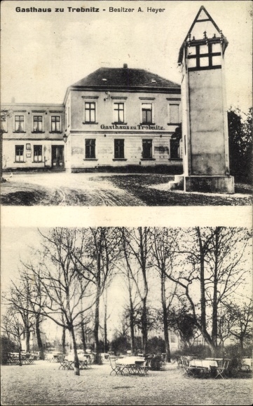 Ansichtskarte / Postkarte Trebnitz Merseburg an der Saale, Gasthaus zu