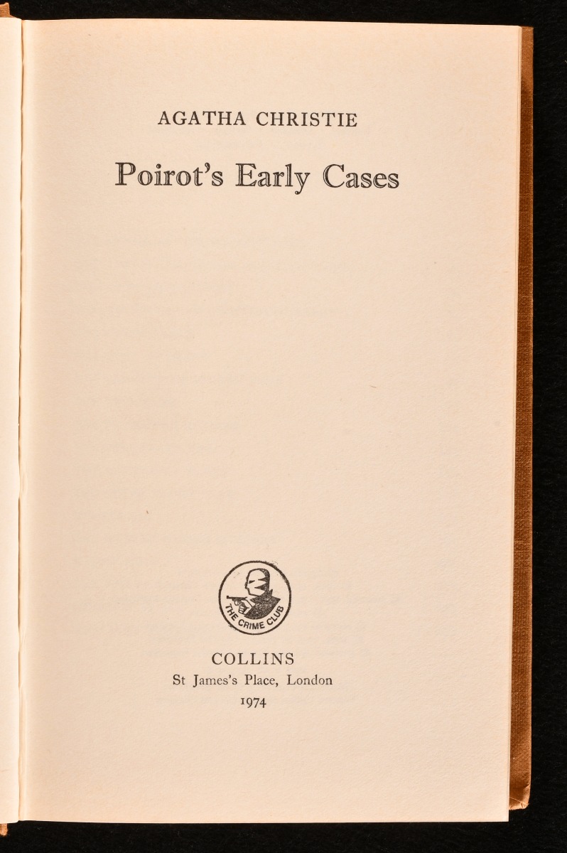 Poirot's Early Cases by Agatha Christie: Fine Cloth (1974) First
