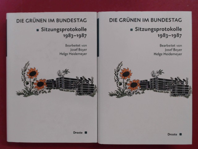 Die Grünen im Bundestag. Sitzungsprotokolle und Anlagen 1983 - 1987 (vollständig in 2 Bänden). 1. und 2. Halbband von Band 14/I aus der Reihe 