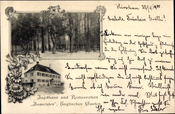 Ansichtskarte / Postkarte Hirschau in der Oberpfalz, Jagdhaus und