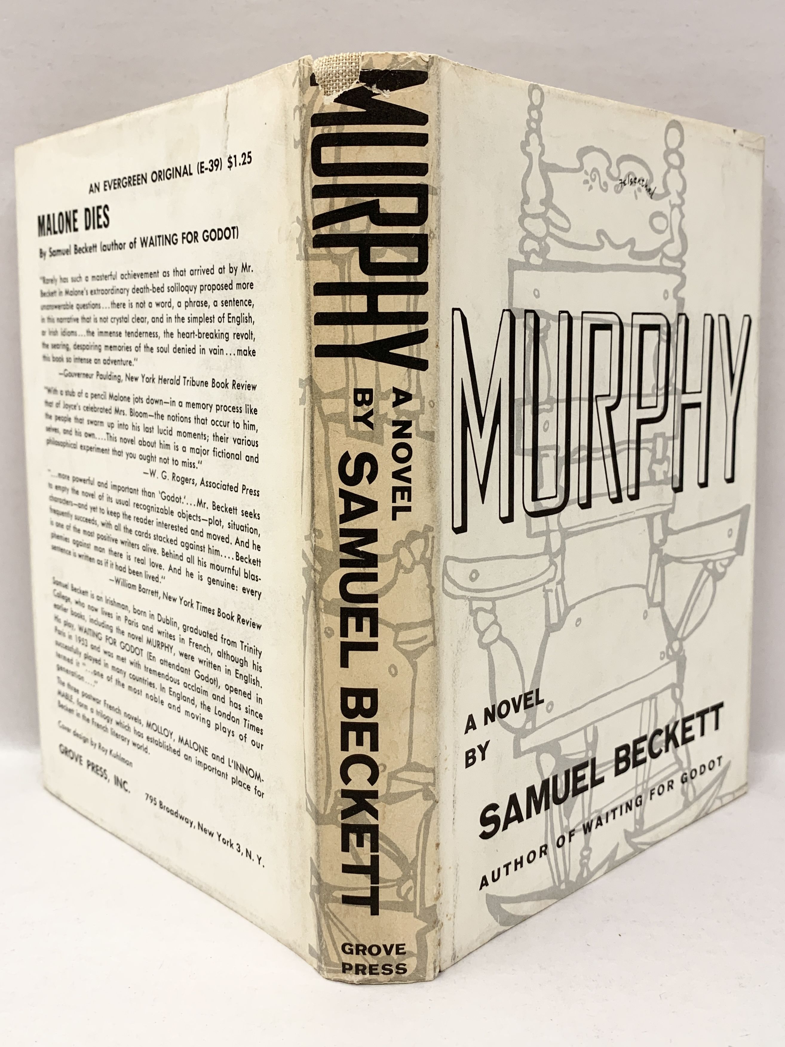 Samuel:　Old　ABAA　Novel　First　by　Shop,　York　Hardcover　by　Murphy　American　Fine　(1957)　New　Edition.,　Book　Signed　Author(s)　a　Beckett,