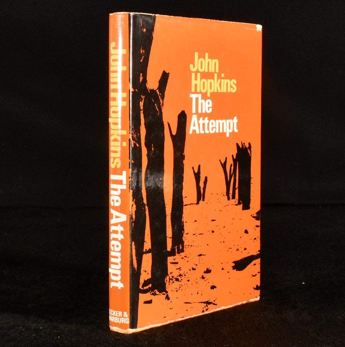 The Attempt by John Hopkins Fine Cloth (1968) First edition. Rooke