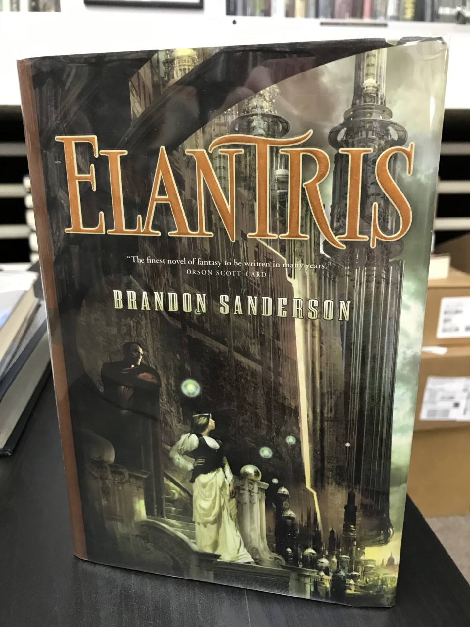 Livro Elantris - Sanderson Brandon (papel)