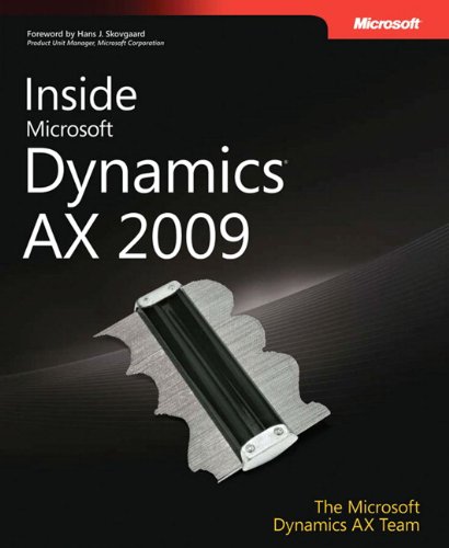 Inside Microsoft Dynamics AX 2009 - Satish Thomas,Deepak Kumar,Tom Kaminski,Hans Jorgen Skovgaard,Michael Fruergaard Pontoppidan,Lars Dragheim Olsen