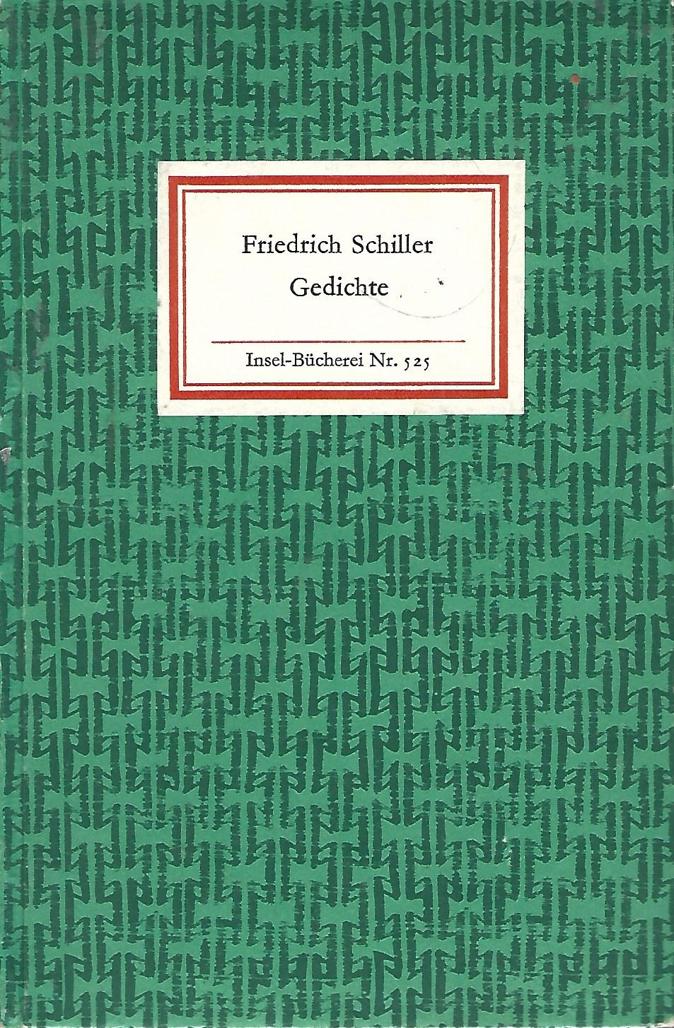 Gedichte. - Schiller, Friedrich