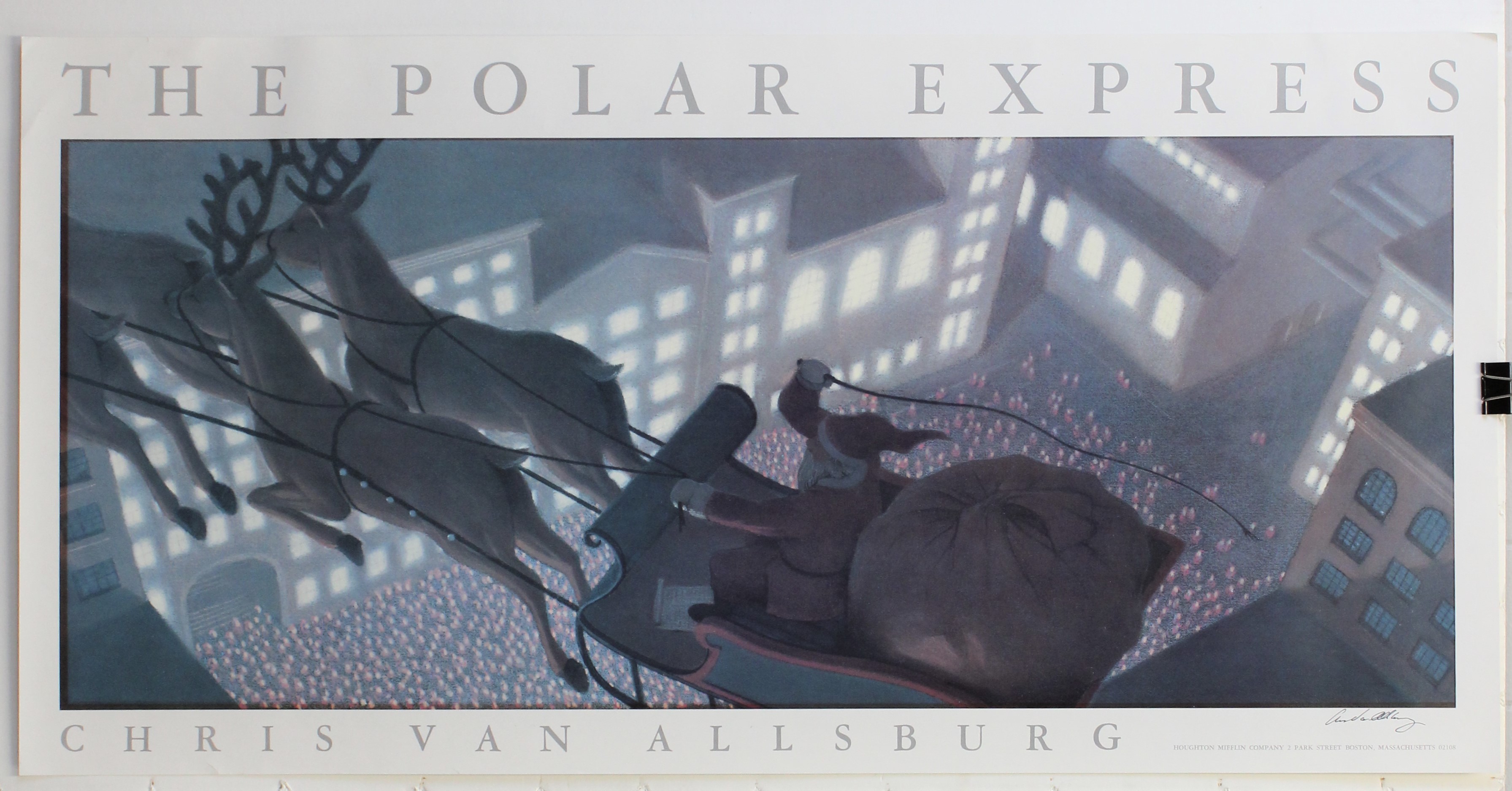 chris van allsburg polar express illustrations