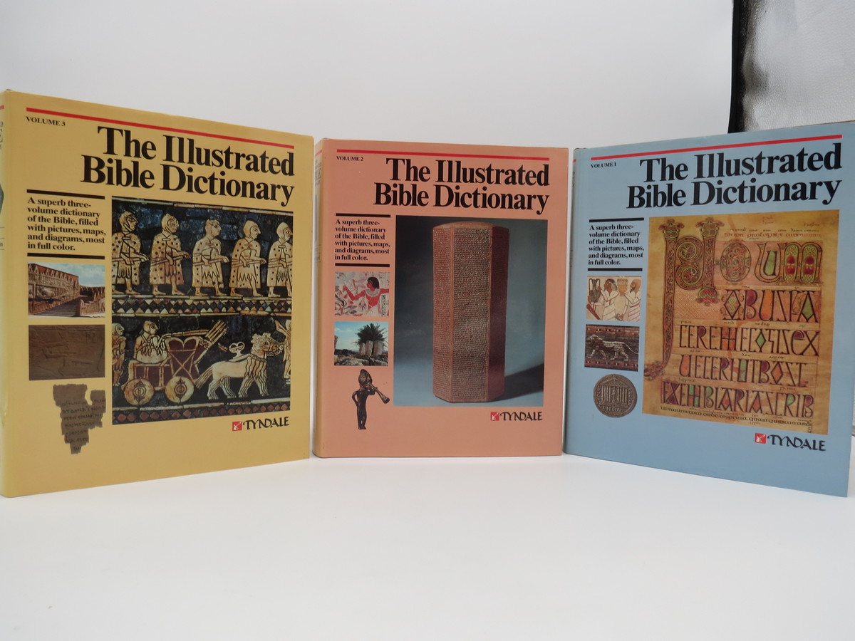 THE ILLUSTRATED BIBLE DICTIONARY (COMPLETE 3 VOLUME SET) (DJ