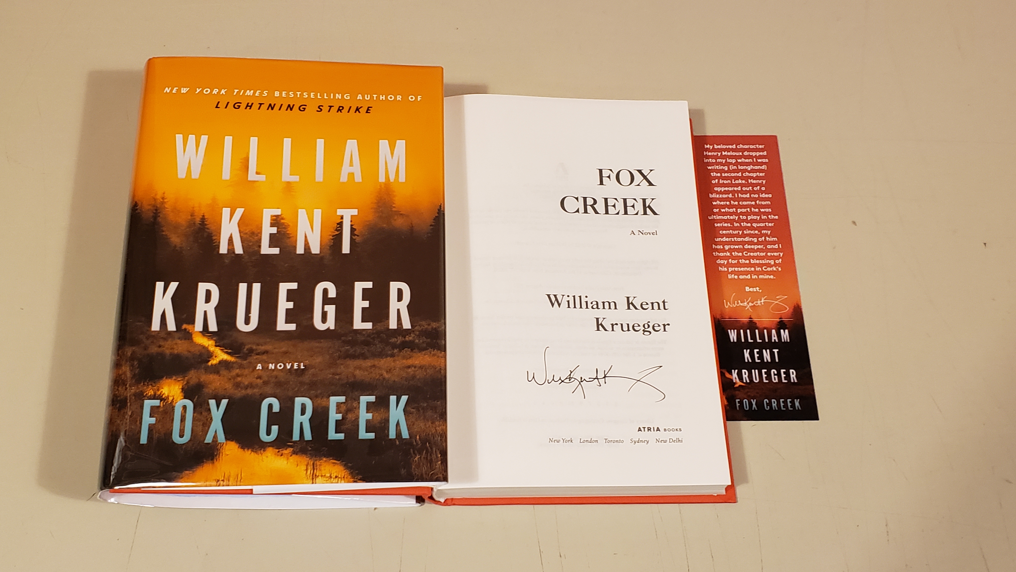 Fox Creek by William Kent Krueger Fox Creek by William Kent Krueger