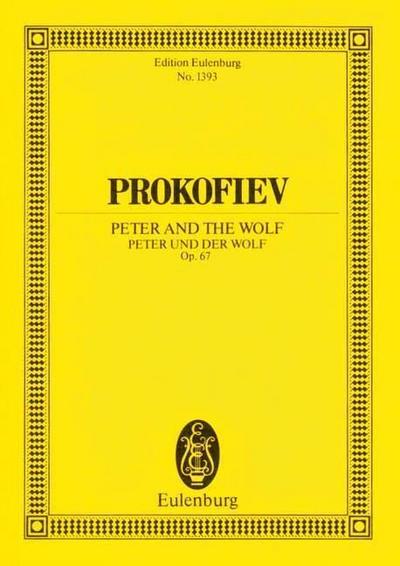 Peter und der Wolf op.67, Partitur : Ein musikalisches Märchen - Sergej Prokofjew