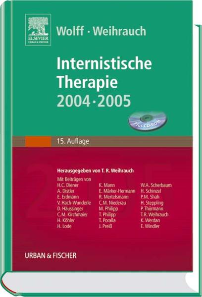 Wolff/Weihrauch, Internistische Therapie 04/05 Kombi-Paket: Buch und CD-ROM - Weihrauch, Thomas R.