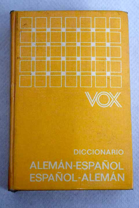 Diccionario alemán-español, español-alemán