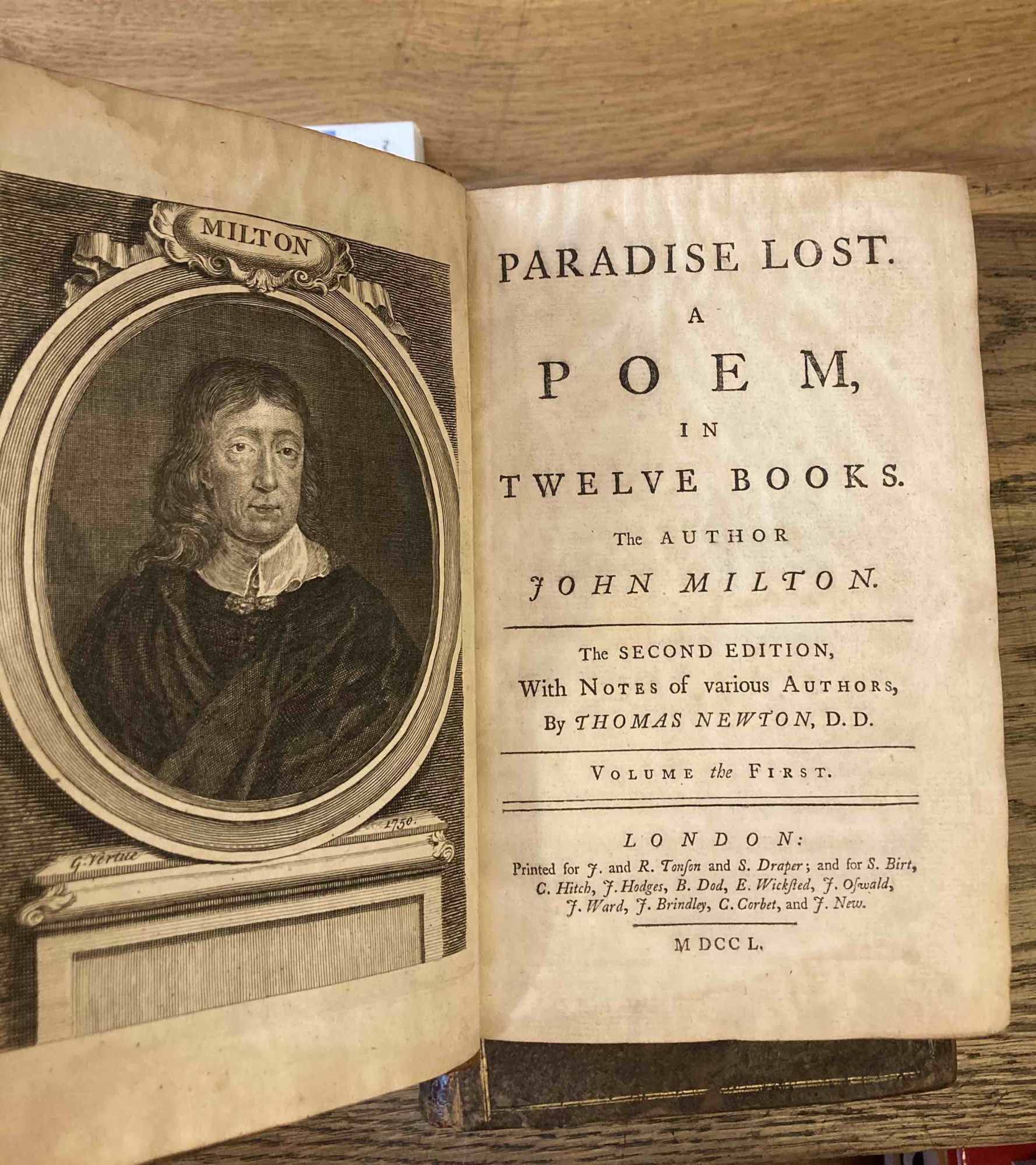 Paradise Lost. A Poem in Twelve Books, John Milton