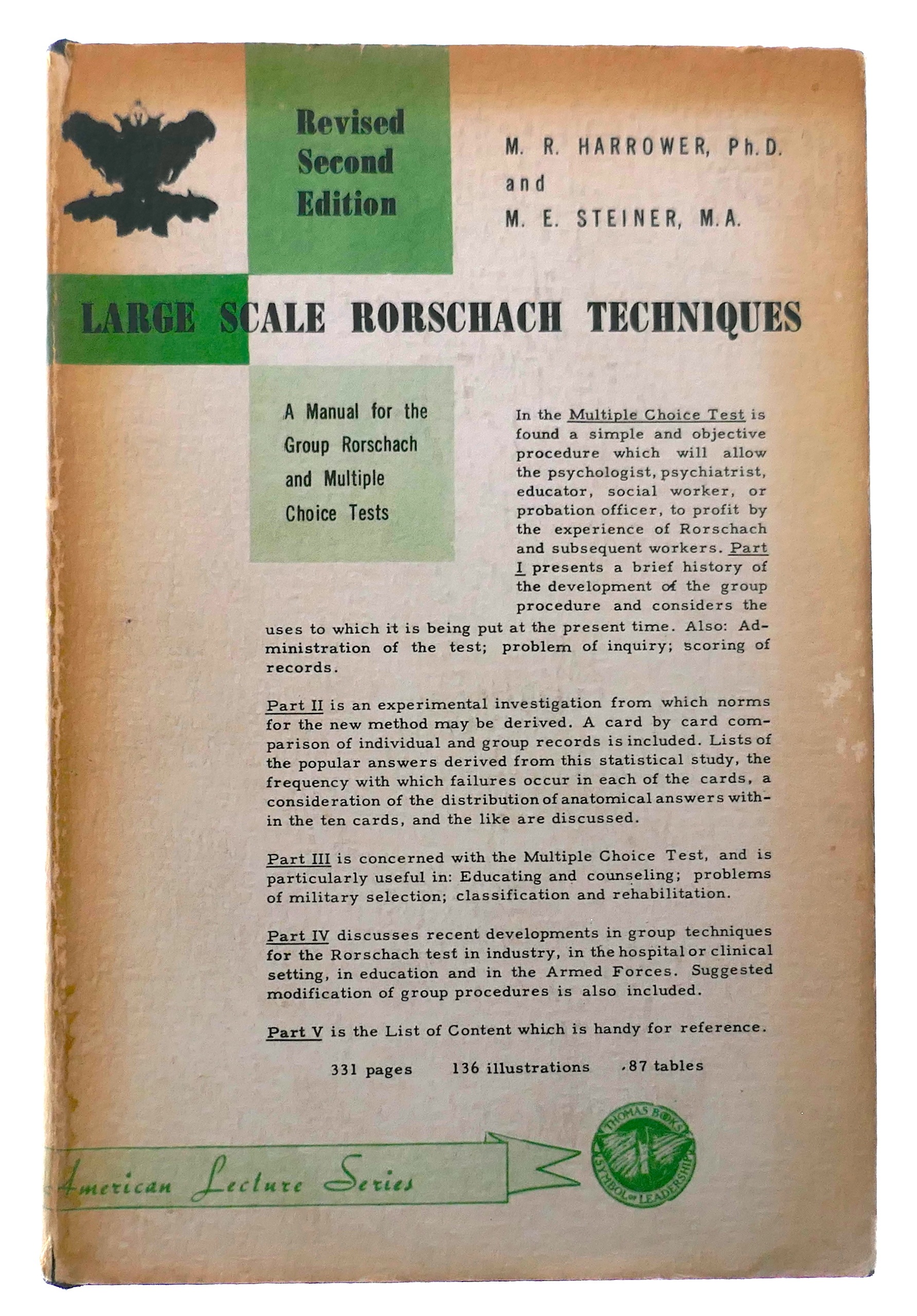 A Brief History of the Rorschach