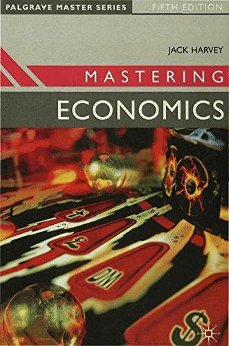 Mastering Economics (Macmillan Master Series) - Harvey, Jack