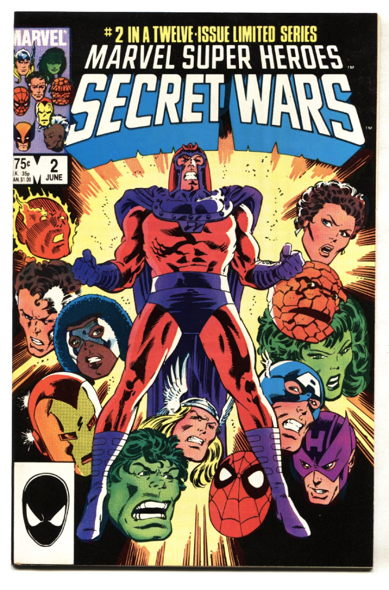MARVEL SUPER HEROES SECRET WARS #2 -- 1984 -- comic book -- Copper-Age --  NM-: (1984) Fumetto | DTA Collectibles