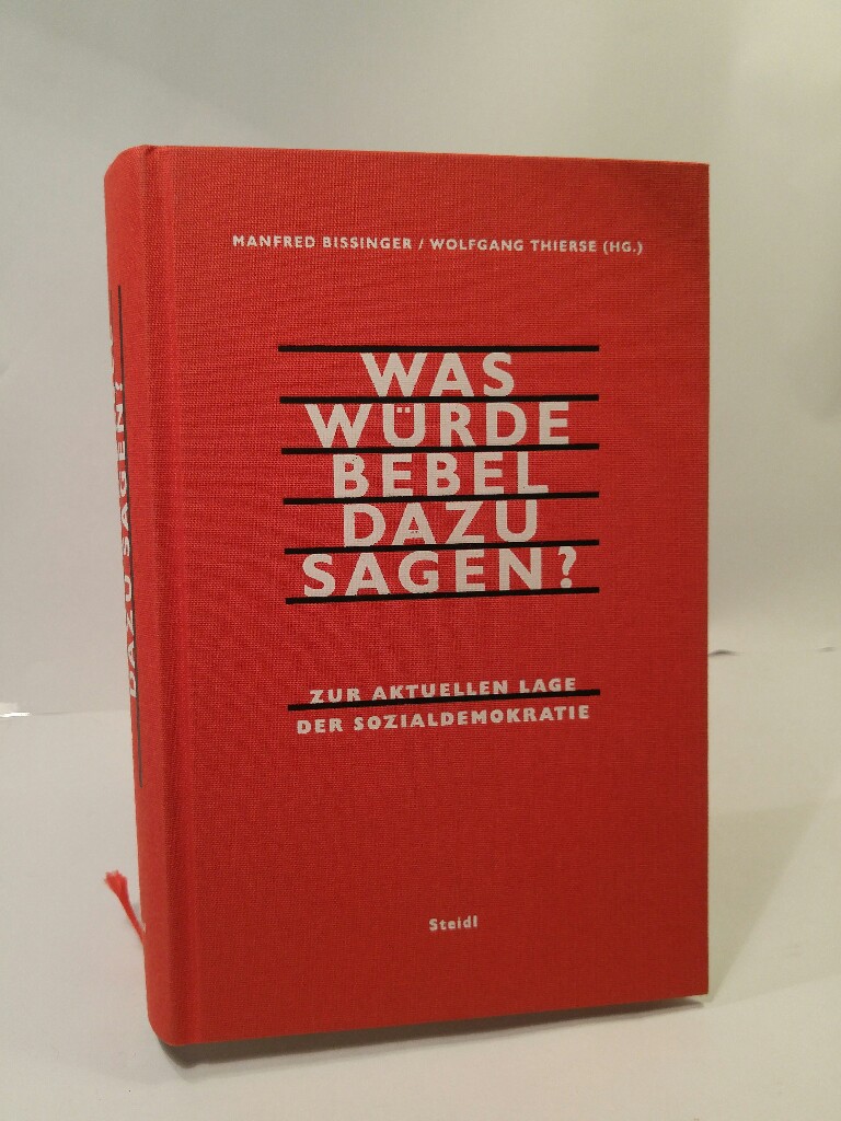 Was würde Bebel dazu sagen? Zur aktuellen Lage der Sozialdemokratie - Bissinger (Hrsg.), Manfred und Wolfgang Thierse (Hrsg.)